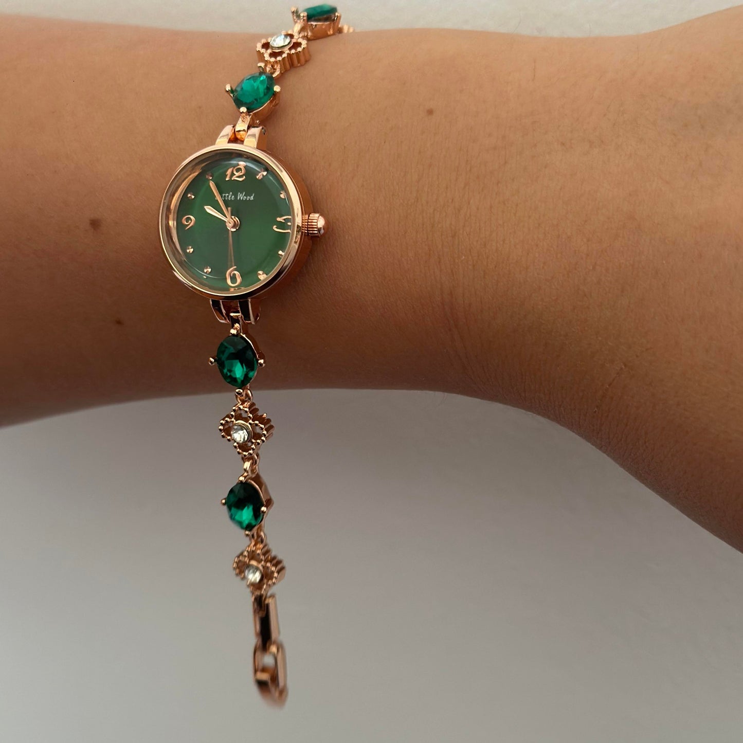 The Emerald Gemstone Watch