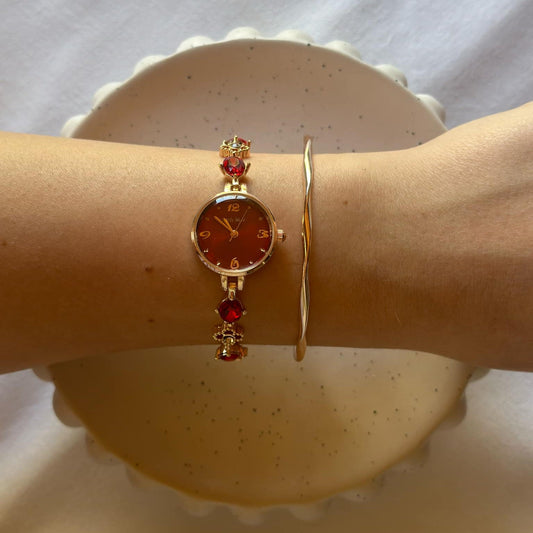 The Red Gemstone Watch