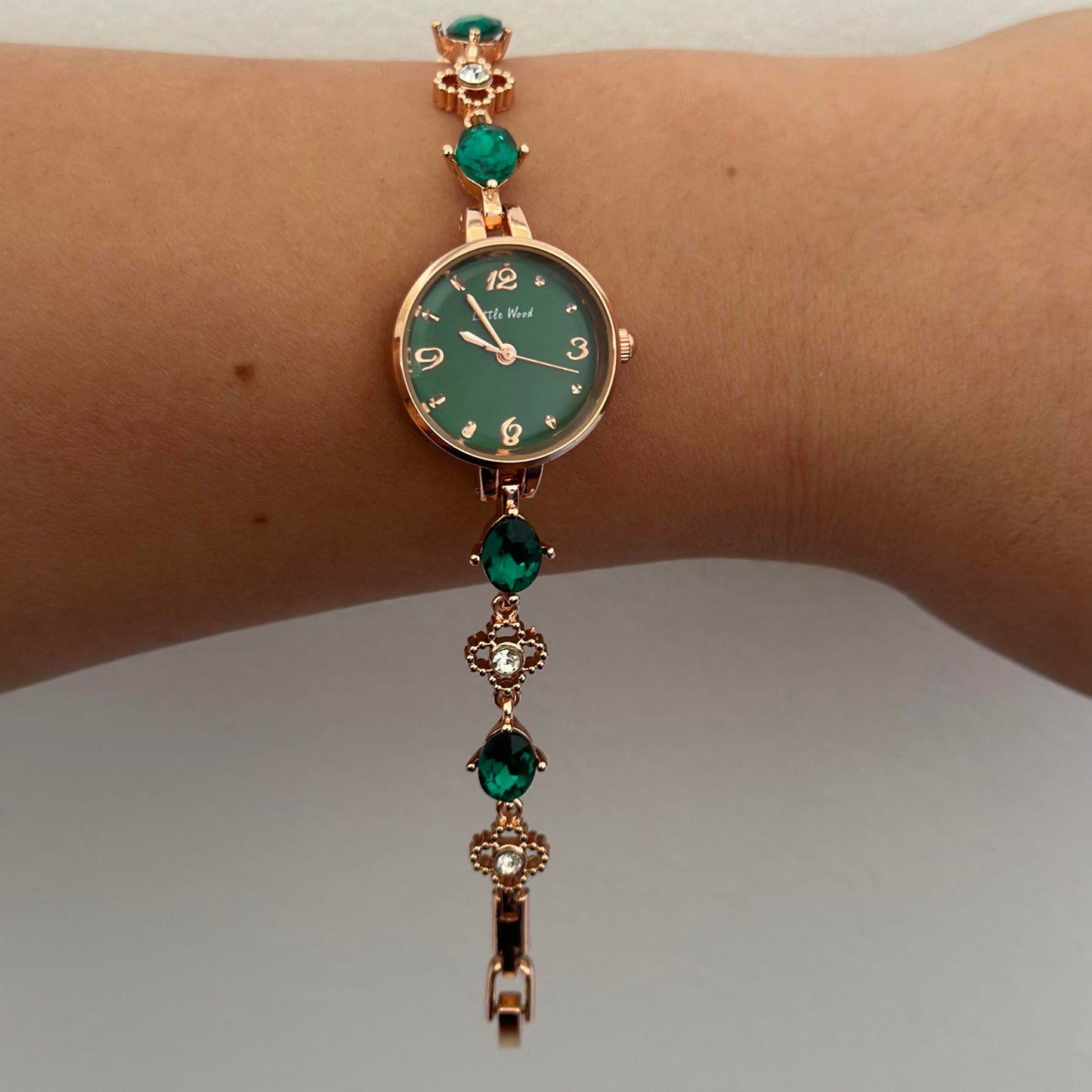 The Emerald Gemstone Watch