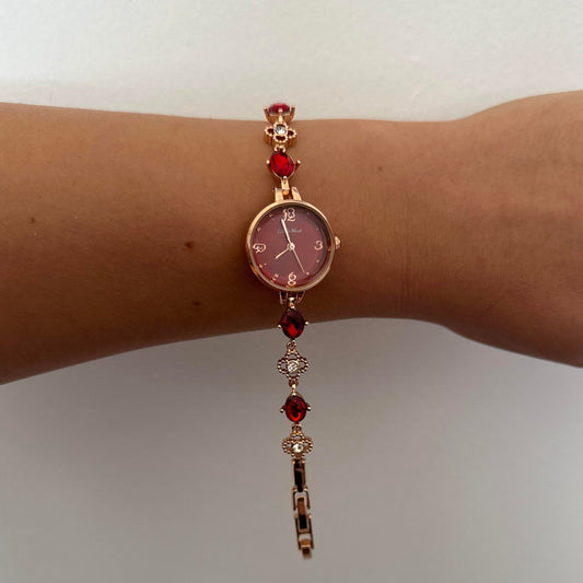 The Red Gemstone Watch